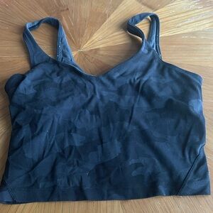 Lululemon align bra size 6 no cups, no tag. Shows signs of pilling